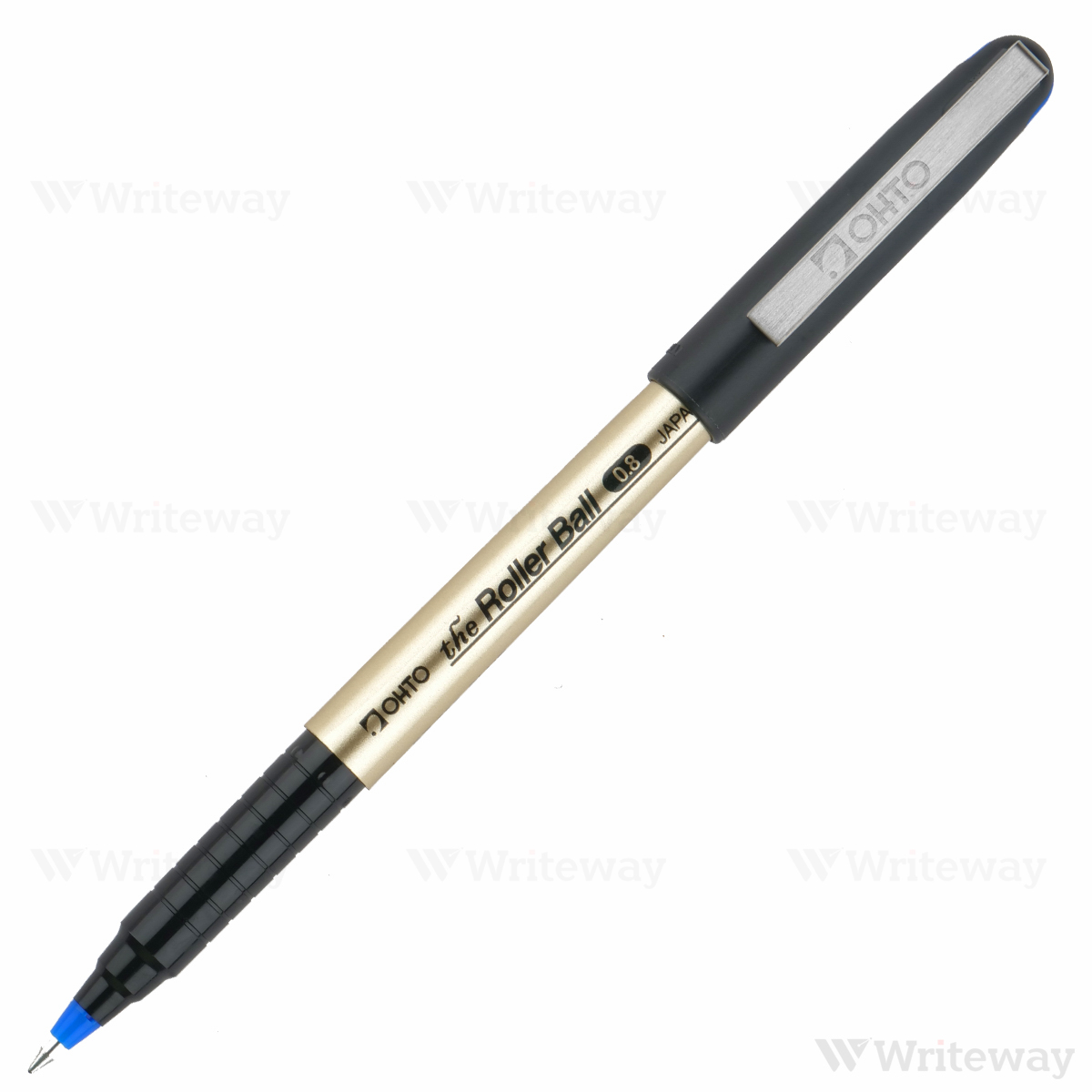 OHTO -BZ 208 THE ROLLER PEN 0.8mm BLUE  (PACK OF 12 PENS)